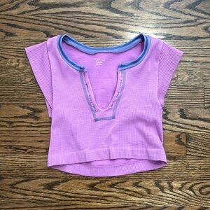 Urban Outfitters Out from Under Go for Gold 🏅Shirt in Magenta Size XS